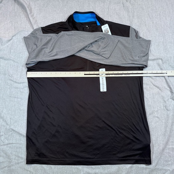 Carolina Panthers Shirt Mens XL NFL Football Team Apparel Pullover Panthers Blue - Picture 8 of 12